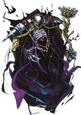 Ainz Ooal Gown the ruler of Nazarick