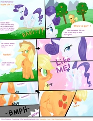 rarity and applejack porn comic